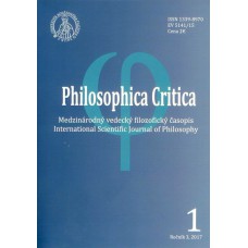 Philosophica Critica 1/2017